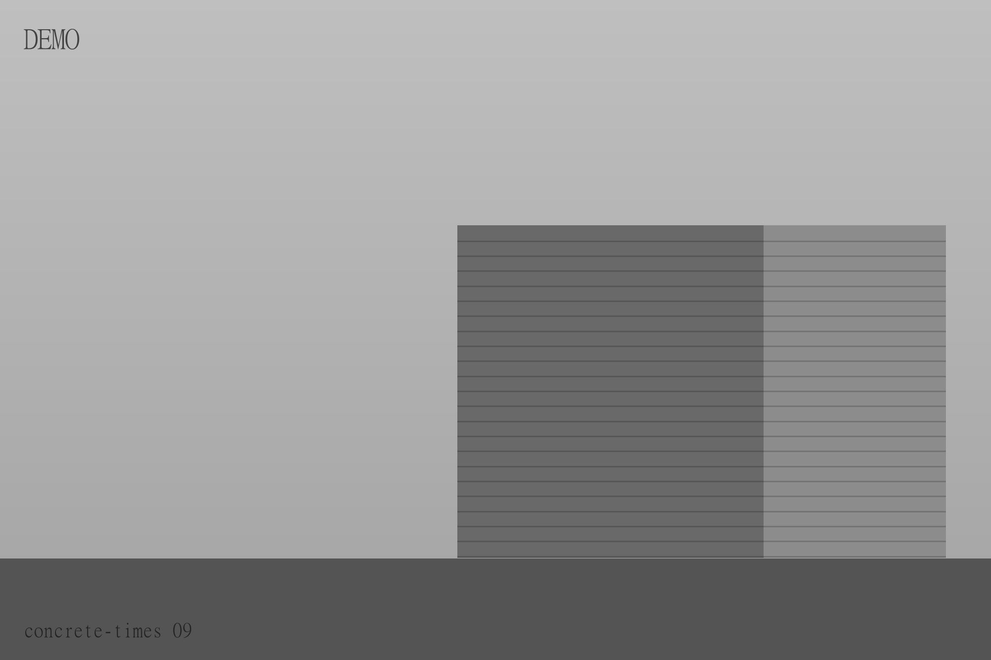 Concrete Times — 9